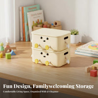 Character-Themed Crate Cute Design Household Organizer Decorative for Students