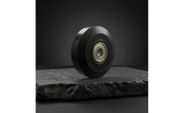 Black 58 X 24 Mm Pulley Wheel Disc Shaped Ball Bearing Pulley Wheel Even Hub Machine Part Thick