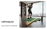 Instant Feedback Golf Swing Coach Improves Flexibility Golf Swing Power Whip Multi-Purpose for Beginners, Golfers, Indoor, Home Gym