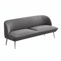 Vintage Design olive Retro Settee space-saving Size Upholstered 2-Seater Oil Wax Finish Loveseat Minimalist design for Apartment Dwellers, Boutique Owners, Students