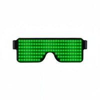 LED Glasses USB Charging Dynamic Display Glasses Event Attention Grabber Flashing Sunglasses for Game Events, Concerts, Anime Conventions