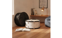 Marching Bass Drum with Mallet Heavy Duty Marching Bass Drum Mallets Felt Head for Processions, Rehearsals