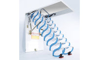 Telescopic Retractable Attic Staircase Telescoping Electric Attic Ladder Extendable Folding Ceiling Ladder Heavy Duty for Loft