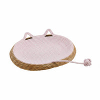 No Shedding Feline Scratcher Bed Wear-Resistant Feline Scratch Bed Year-Round Pet Furniture 2 in 1 Design for Cats, Home