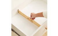 Adjustable Drawer Divider Customizable Bamboo Drawer Divider Space-Saving