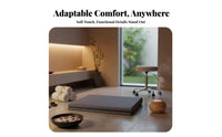 Adjustable Temperature Control PVC Scrubbing Bed Mattress Wear-Resistant Water Circulation Heating Mattress Soft and Comfortable Water Circulation Bed Warmer Seamless High-Frequency Pressing for Masseurs