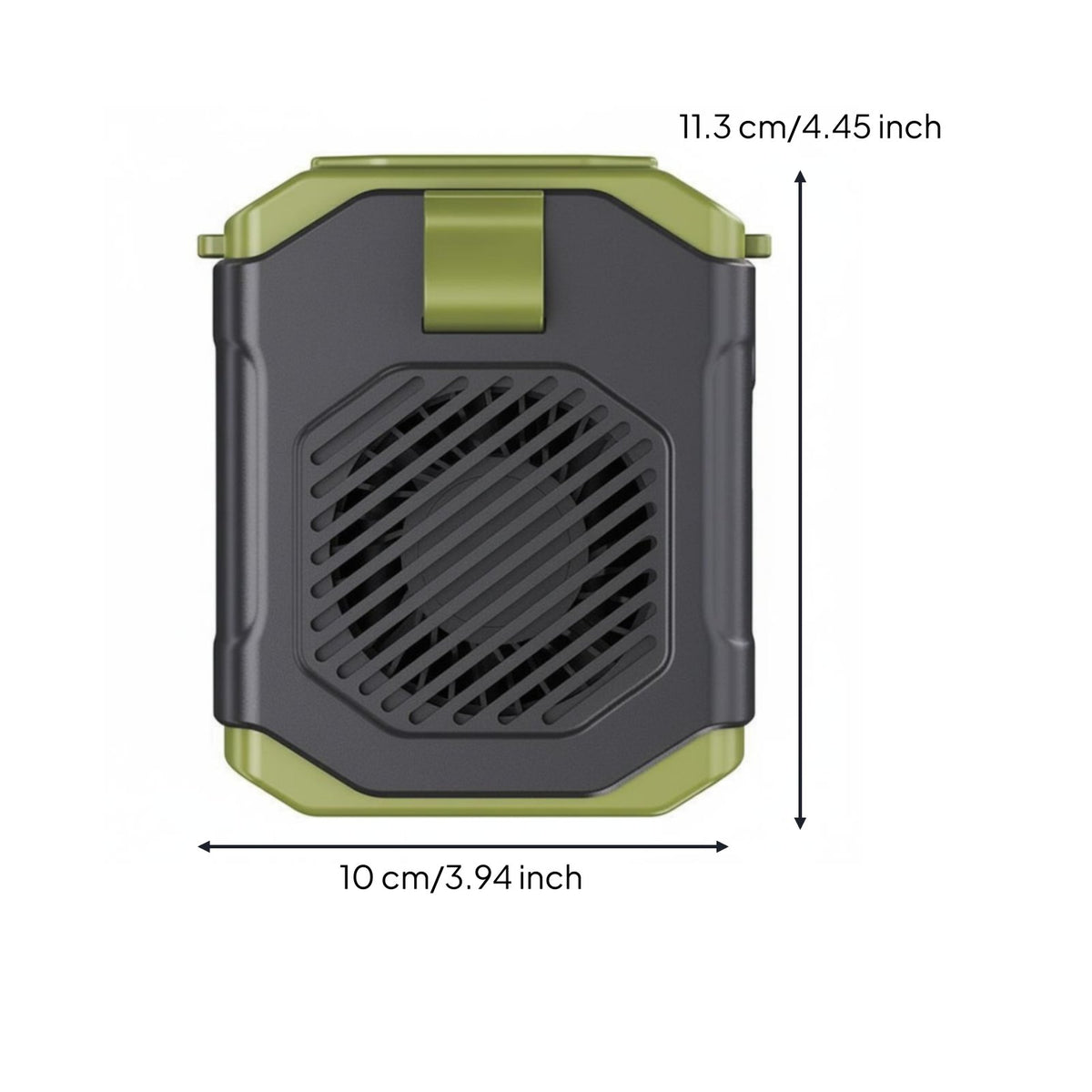 Lightweight & Compact Waist Fan Strong Airflow Waist Clip Fan Long Battery Life for Outdoor Workers, Construction Site, Gardening, Warehouse