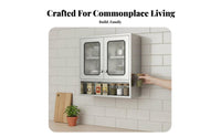Kitchen Hanging unit Space-Saving mounted Cabinet adaptable Simple Design for Laundry Room
