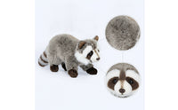 Raccoon Stuffed Animal Soft Stuffed Toy Raccoon Cuddly Cute for Children, Bedroom, Nursery