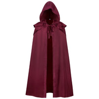 Cloak with Shoulder Capes Layered Hooded Cloak Theatrical Outerwear for Actors, Cosplay, Theater