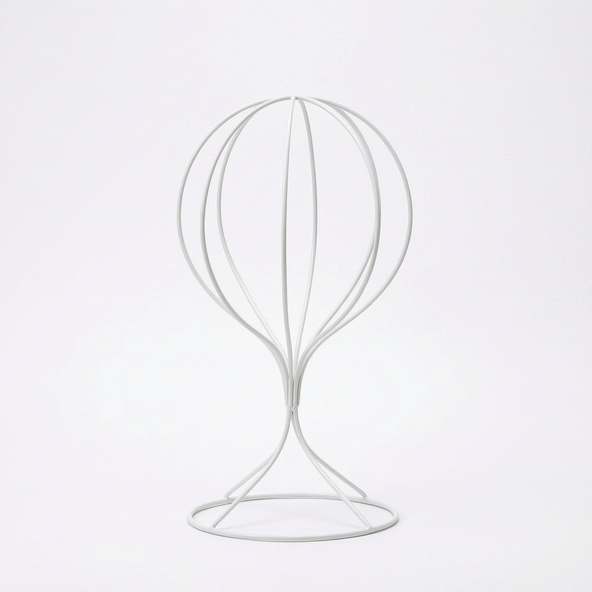 Tabletop Wire Hat Stand Decorative Hat Stand with Circular Base Freestanding Sleek for Countertop, Dresser