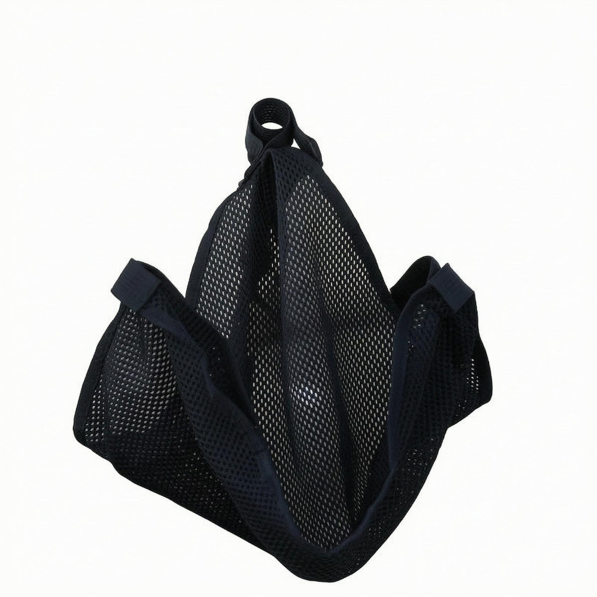 Hook-and-Loop Straps Tripod Storage Bag Wide Opening Tripod Accessory Net Black Hanging Mesh Bag Portable