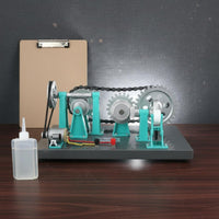 Gear Drives Model Visual Demonstration Chain Drive Model Easy to Use Mechanism Demonstration Kit for Students