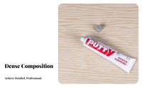 20 Fast-dryingDrying High-Density Tube Putty Fine Texture Model Repair Paste Easy Application for Hobbyists, DIY Enthusiasts, Crafting Projects