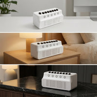 Compact Sound Machine with Bluetooth Speaker Wireless Ambient Sound Sound Machine Tabletop Bluetooth Speaker User-Friendly for Desk, Bedroom, Nightstand