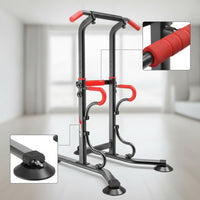 Workout Rig with Workout Station Multi-Function Workout Rig Freestanding Pull up Station with Bar for Fitness Enthusiasts, Adults, Apartment