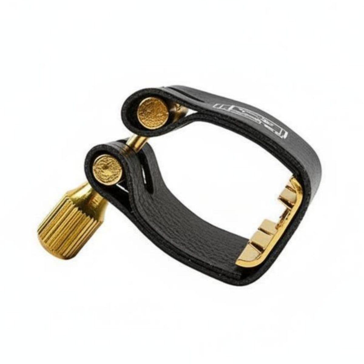 snug-fit Saxophsingle Ligature Good Vibration Alto Sax Ligature long-lasting Wind Instrument Accessory Easy to Use for Saxophonists, Clarinetists, Music Students, individual Practice, onstage Performance, Band Rehearsal, Recording Studio