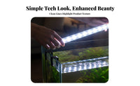 Waterproof Fish Tank Light Bar Energy Saving LED Tube Light for Fish Tank Easy Installation Pet Supplies for Planted Tanks, Freshwater Aquariums