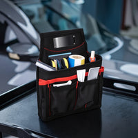Tool Waist Bag with Belt Compact Tool Pouch with Belt Multi-Pocket Hands-Hands-Available for Electricians, Home Repairs