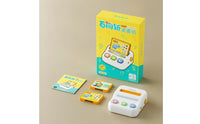 Tabletop Interactive Learning Toy with Cards Easy to Use Card Reading Toy Lightweight Desktop Learning Machine Screenwithout a Screen for Preschoolers