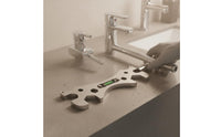 Multifunctional Lavatory Wrench Construction Multifunctional Faucet Wrench Multiple Sizes Shower Faucet Spanner for Home Repair