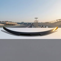 Piano Black Trunk Spoiler Curved Blade Rear Wing Sedans ABS Material Hassle-free Installation Sporty Exterior Suitable for Vehicle Stylish Enhancement Street Presence