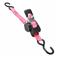 Self-Retracting Cargo-Securing Straps Compact Retractable Ratchet Straps Easy to Store Retractable Cargo-Securing Strap for Motorcycle, Trailer