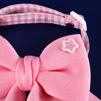 Dog Birthday Collar, Bow Tie, Hat Set, Cat Birthday Party Decoration, Anniversary Celebration, Polyester-made, 30cm Stretchable