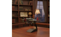 WW2 Classic Fighter Fighter Model Ready-Made Historic Warplane Model Painted Finish Alloy Plane Reproduction for Collection Cabinet