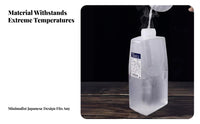 Water Carafe with Handle Leakproof Refrigerator Door Pitcher Airtight Fridge Door Water Jug for Families