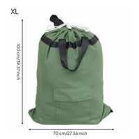 Long-Lasting Canvas Travel Duffel Multi-Purpose Heavy Duty Canvas Duffle Rugged Large Capacity Cylindrical Bag Shockproof for Travelers, Hikers, Campers, Outdoor, Camping