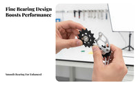 2 Pieces 12T 14T Derailleur Pulleys Effortless Shifting Rear Derailleur Pulley Wheels Guide Wheel Set High Performance