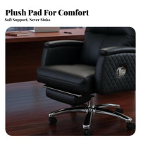 Reclining premium Chair with Footrest Ergonomic Design Highspine-supporting Recliner with Footrest Luxurious design Office Furniture for players, resting, Gaming