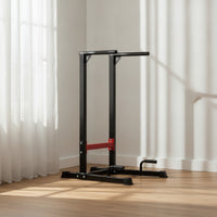 Bar Frame Floor-Standing Parallel Poles with Cross Brace Stable Stands for Fitness Enthusiasts, Athletes, Home Gym
