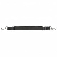 Wide Double-Loop Stretching Strap Woven Stretching Strap with Metal Clips Comfortable Versatile for Yogis