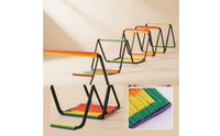 Foldable Agility Training Ladder Extendable Agility Ladder with Carry Bag Long-Lasting Reinforced for Coaches