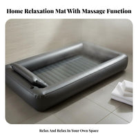 Inflatable Spa Bed Insulated Portable Water Mattress PVC Inflatable Bathtub for Couples, Adults, Home, Beauty Salon
