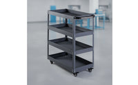 Metal Rolling Tool Cart Mobile Tool Cart with Wheels Sturdy Storage Organizer Portable for Mechanics, Auto Repair Shop