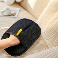 Car Seat and Car Interior Cleaner Cloth for Hair Removal, Reusable Five Finger Pet Hair Remover Glove, Carpet Cleaning Tool, Pet Owner Essential