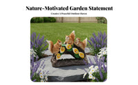 Solar Squirrel Lamp Glow Source Lights Squirrel Solar Lamp Outdoor Decoration Automatic On/deactivate Decorative for Lawn