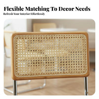 Retro Design Century-Century Modern Dining Chair High Weight Capacity Century Modern Dining Chair Floor Protectors Gentle Rocking Motion for Restaurant Owners, Design Enthusiasts, Interior Designers, Cafe, Living Room, Home Office