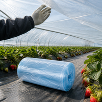 Greenhouse Clear Thickened Anti-Drip Plastic Film for Agricultural Vegetable Planting and Insulation