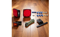 Square LED Multi-Function Trailer Set Easy to Install Vehicle Lighting for Boat