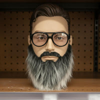 Fake Mustache Beard Set Stage Performance Self Beard Easy to Wear Fake Mustache Set for Theater
