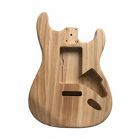 Unfinished Maple Electric Guitar Body DIY ST-Style Design Guitar Body Customizable Musical Instrument Part Ready to Paint for Repair