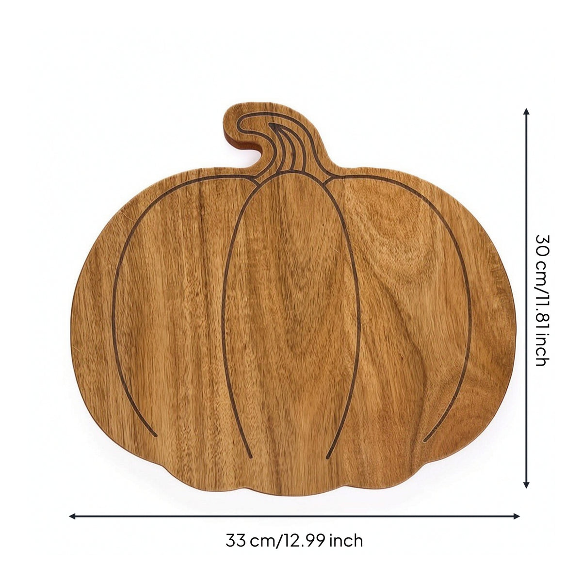 Pumpkin Serving Board Fall Pumpkin Cutting Board Rustic Tray for Hosts, Parties
