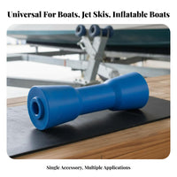 Boat Transport Cart Roller Effortless Sliding Keel Roller Heavy-Duty Boating Hardware Long-Lasting for Jet Ski Owners, DIY Enthusiasts, Fishermen, Watercraft Transport, Marina, Garage