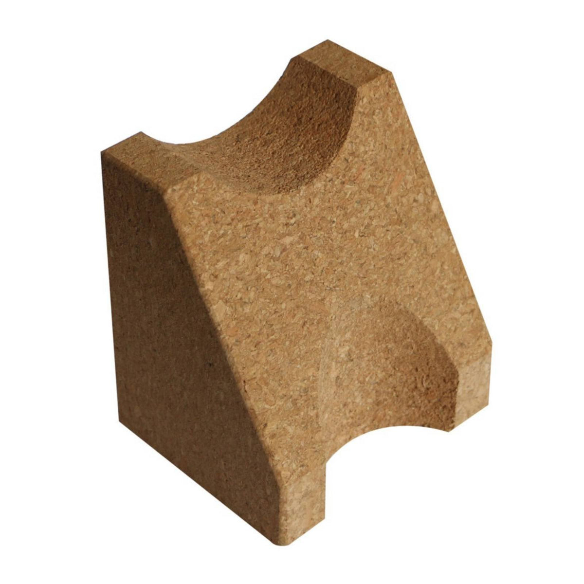 Scratch-Proof Guitar Neck Support Cradle Non-Slip Cork Guitar Neck Rest Long-Lasting Instrument Maintenance Block Lightweight for Luthiers, Guitarists, Repair, Workshop