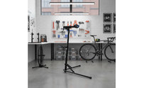 Adjustable Bike Repair Stand Aluminum Alloy Cycle Repair Stand Stable Base 360 Degree Rotating Clamp for Cyclists, Indoor
