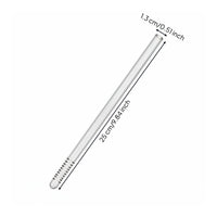 Aquarium Inflow Outflow Pipe Highly Transparent Glass Aquarium Filter